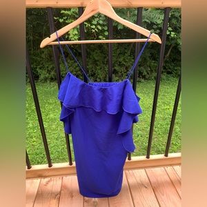Bold Beauty Blue Dress - Forever 21 - S